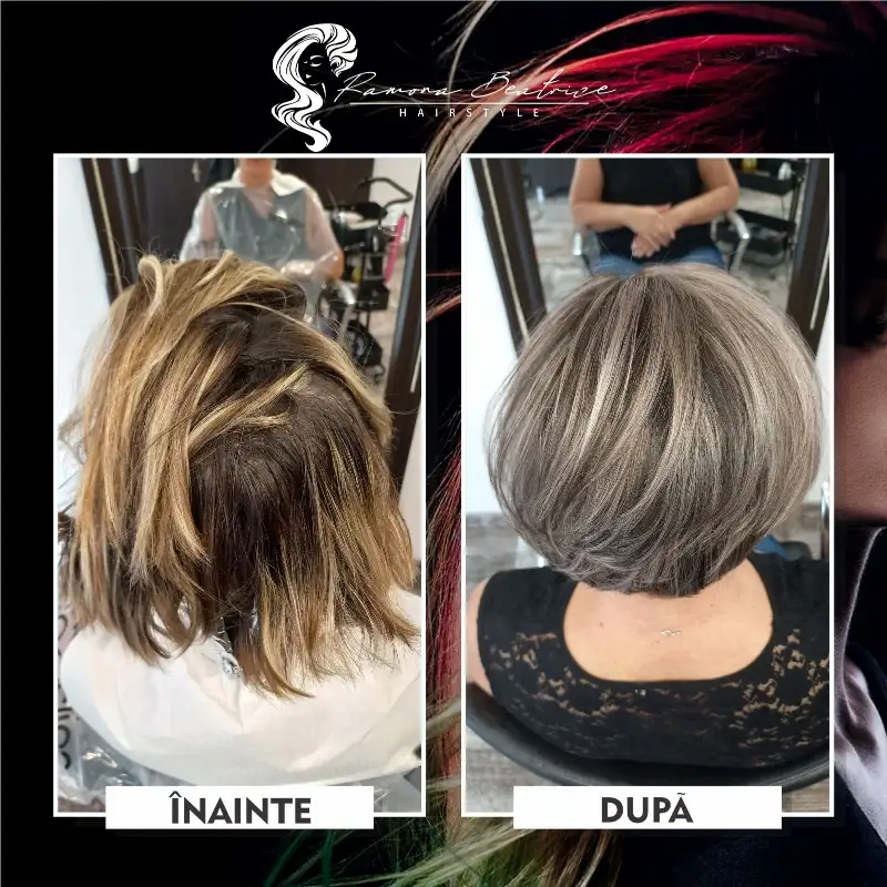 Fă o schimbare. Meriți! _______ Ramona Beatrice Hairstyle Coafuri Moderne și Tunsori Feminine pentru evenimente speciale și viața mondenă efectuate într-o atmosferă plăcută de hairstyle artist cu experiență. Servim cu drag cliente din Bacău și nu numai. E o plăcere să vă ajutăm cu o împrospătare sau o schimbare de look. @ramonahairstylebc Program: Luni - Vineri 10:00 - 18:00 Sambata 10:00 - 16:00 Programari: Click pe link [cel mai popular] http://ramonahairstyle.com/programare/ sau WhatsApp https://wa.me/+40740257712 #ramonahairstyle #saloncoafura #hairstylist #coaforbacau #coafura #coafezabuna #vopsitpar #salondeinfrumusetare #floridona #tuns #vopsit #decolorat #coafat #coc #feonat #mireasa #nunta #newlook #freshlook #tunsoribob #balayage #floaredecolt #select #salonrosu #pentruea #freshlook #refresh #hidratare #faoschimbare #bacauladies #bacaul #bacau #bacaucity