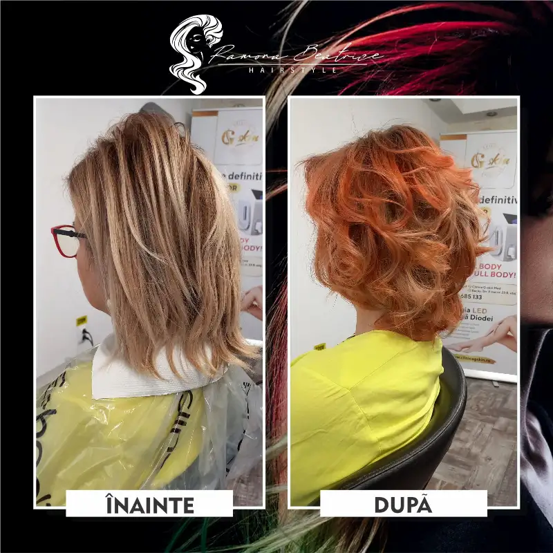 Fă o schimbare. Meriți! _______ Ramona Beatrice Hairstyle Coafuri Moderne și Tunsori Feminine pentru evenimente speciale și viața mondenă efectuate într-o atmosferă plăcută de hairstyle artist cu experiență. Servim cu drag cliente din Bacău și nu numai. E o plăcere să vă ajutăm cu o împrospătare sau o schimbare de look. @ramonahairstylebc Program: Luni - Vineri 10:00 - 18:00 Sambata 10:00 - 16:00 Programari: Click pe link [cel mai popular] http://ramonahairstyle.com/programare/ sau WhatsApp https://wa.me/+40740257712 #ramonahairstyle #saloncoafura #hairstylist #coaforbacau #coafura #coafezabuna #vopsitpar #salondeinfrumusetare #floridona #tuns #vopsit #decolorat #coafat #coc #feonat #mireasa #nunta #newlook #freshlook #tunsoribob #balayage #floaredecolt #select #salonrosu #pentruea #freshlook #refresh #hidratare #faoschimbare #bacauladies #bacaul #bacau #bacaucity