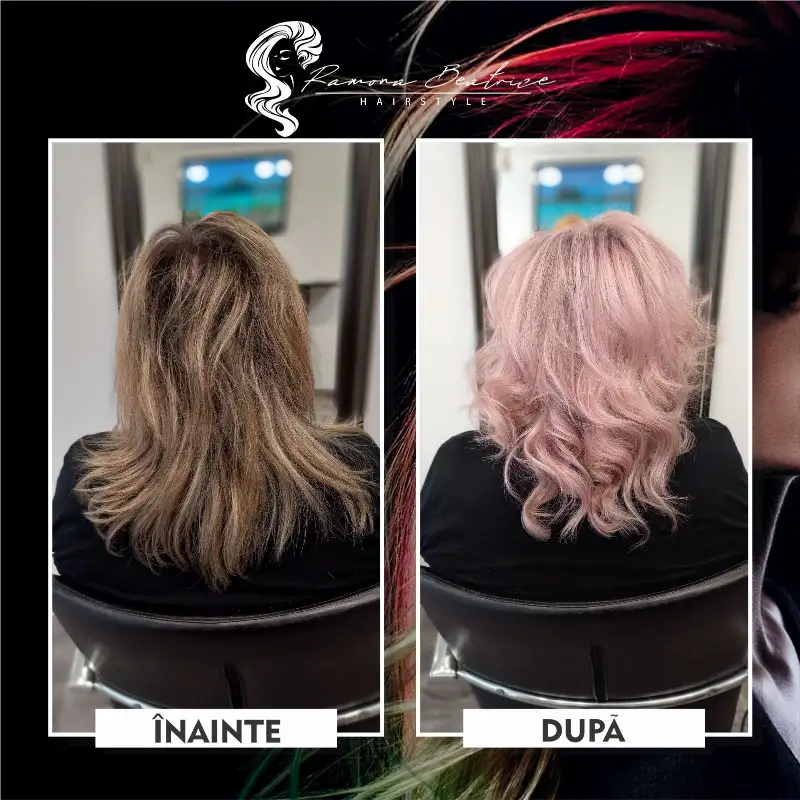 Fă o schimbare. Meriți! _______ Ramona Beatrice Hairstyle Coafuri Moderne și Tunsori Feminine pentru evenimente speciale și viața mondenă efectuate într-o atmosferă plăcută de hairstyle artist cu experiență. Servim cu drag cliente din Bacău și nu numai. E o plăcere să vă ajutăm cu o împrospătare sau o schimbare de look. @ramonahairstylebc Program: Luni - Vineri 10:00 - 18:00 Sambata 10:00 - 16:00 Programari: Click pe link [cel mai popular] http://ramonahairstyle.com/programare/ sau WhatsApp https://wa.me/+40740257712 #ramonahairstyle #saloncoafura #hairstylist #coaforbacau #coafura #coafezabuna #vopsitpar #salondeinfrumusetare #floridona #tuns #vopsit #decolorat #coafat #coc #feonat #mireasa #nunta #newlook #freshlook #tunsoribob #balayage #floaredecolt #select #salonrosu #pentruea #freshlook #refresh #hidratare #faoschimbare #bacauladies #bacaul #bacau #bacaucity